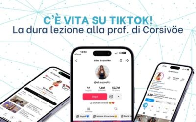 C’è vita su TikTok! La dura lezione alla prof. di Corsivöe Elisa Esposito