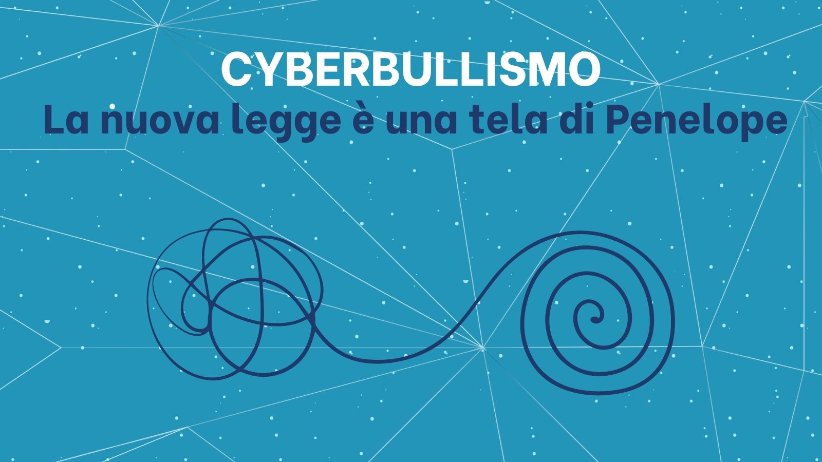 la nuova legge è una tela di Penelope
