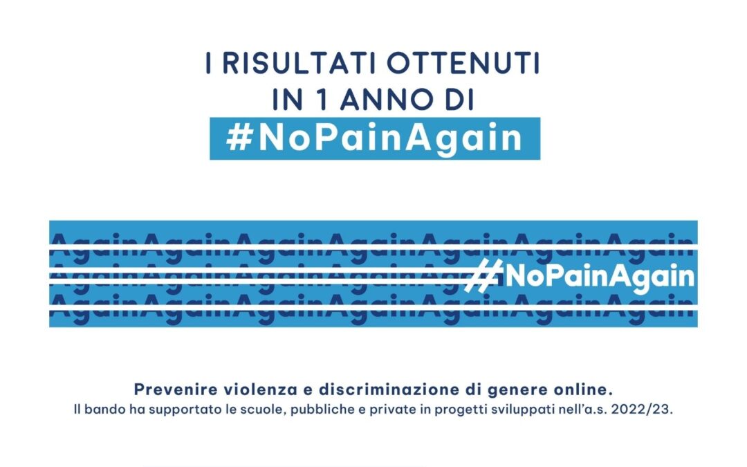 #NoPainAgain, una Rete più amica dopo un anno di messaggi positivi