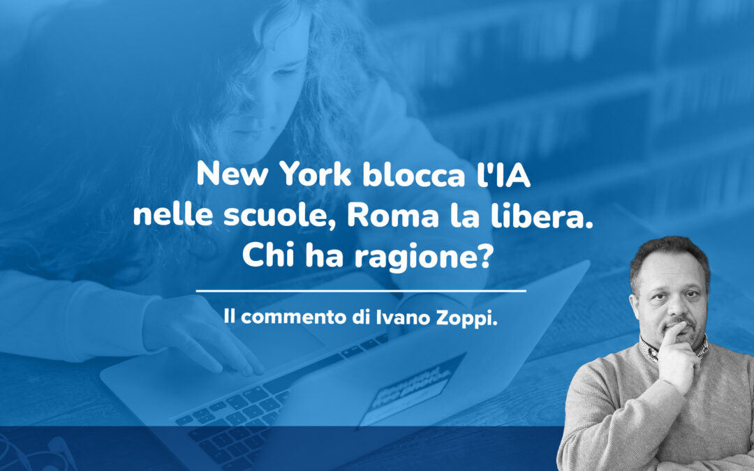 New York blocca l’IA nelle scuole, Roma la libera. Chi ha ragione?